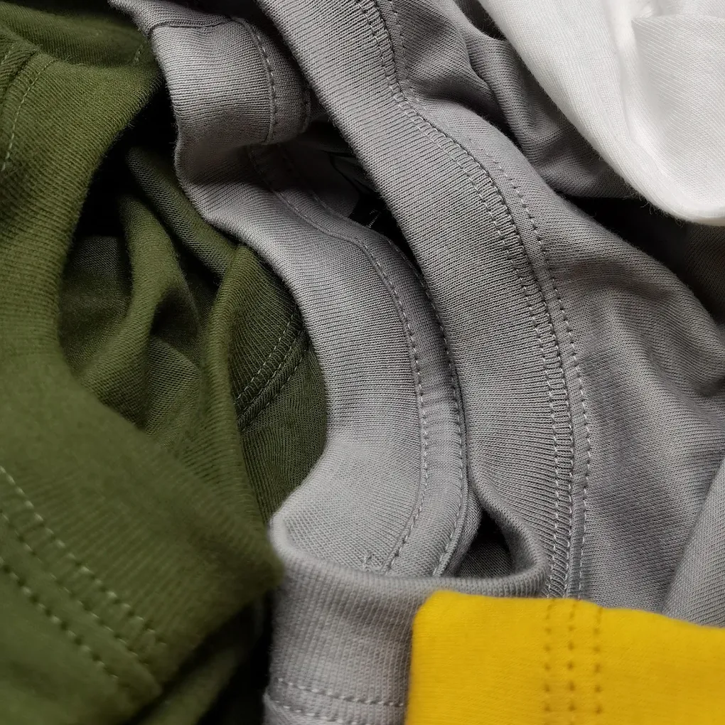 Hasil jahit kaos polos 2