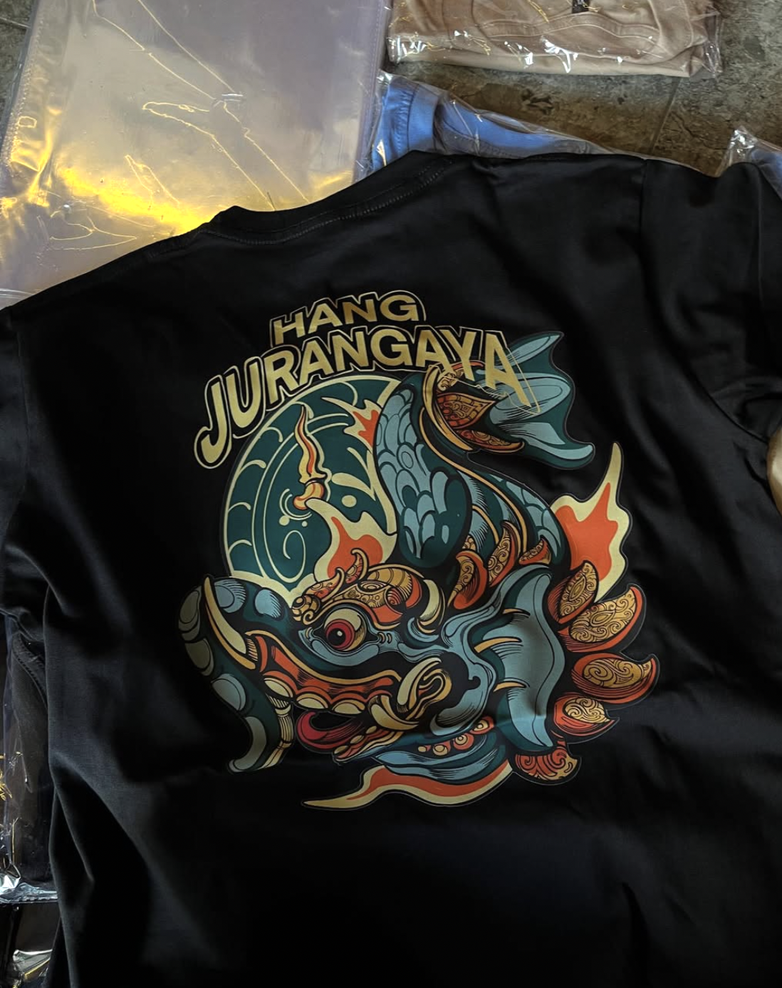 Hasil jahit kaos polos 4